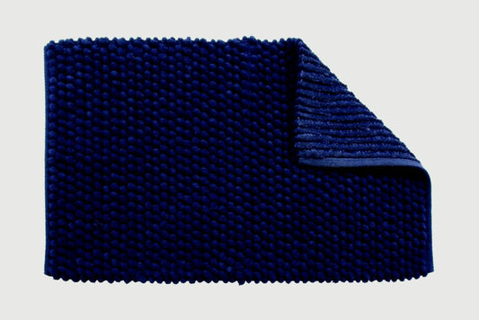 Croydex Navy Soft Cushioned Bath Mat Textile Bath Mats/Navy