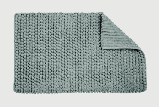 Croydex Grey Soft Cushioned Bathroom Mat Textile Bath Mats/Grey