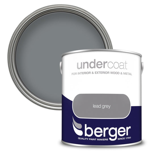 Berger Undercoat 2.5L Lead Grey