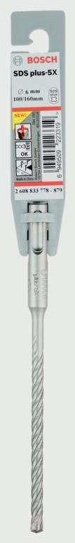 Bosch SDS Plus -5x 5.5x100x160mm