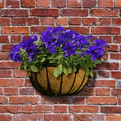 Ambassador Flat Bar Wall Basket 16"
