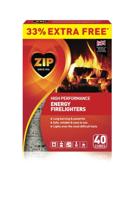 Zip Firelighters Value Pack 40