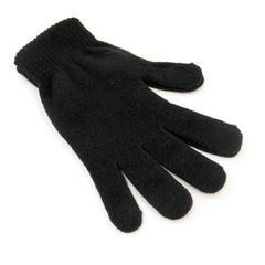 RJM Accessories Mens Thermal Black Magic Gloves Black