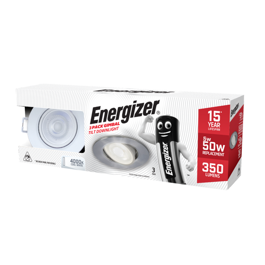 Energizer Tiltable Downlight Kit 16.5W White