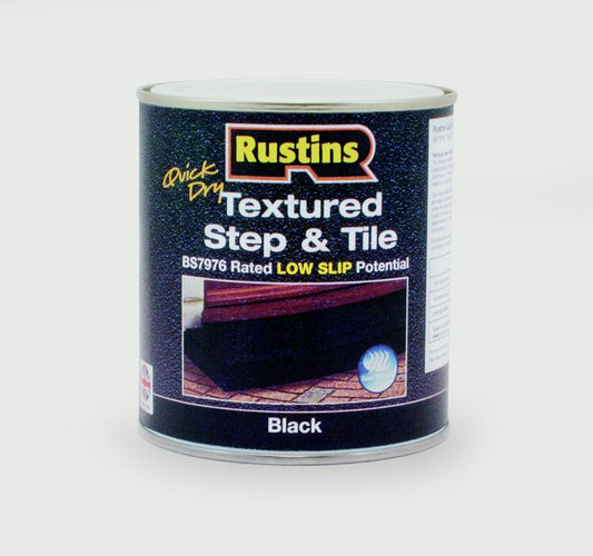Rustins Textured Step & Tile 500ml Black