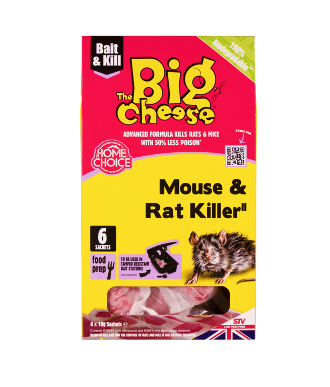 The Big Cheese Rat & Mouse Killer Pack 6