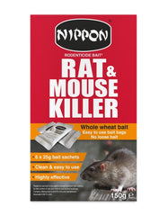 Nippon Rodenticide Whole Wheat Bait 150g