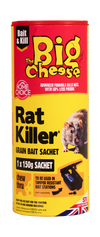 The Big Cheese Rat Killer Grain Bait Sachet