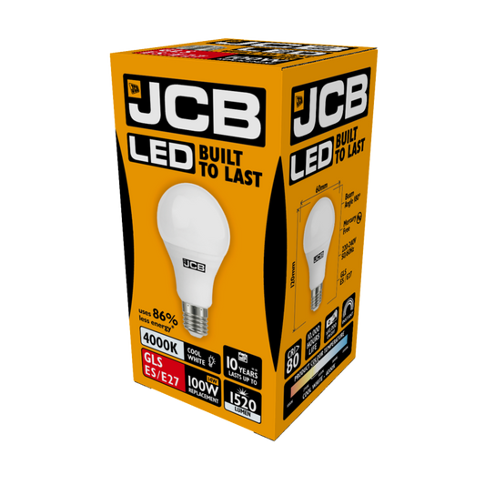 JCB LED A70 15W E27 Boxed