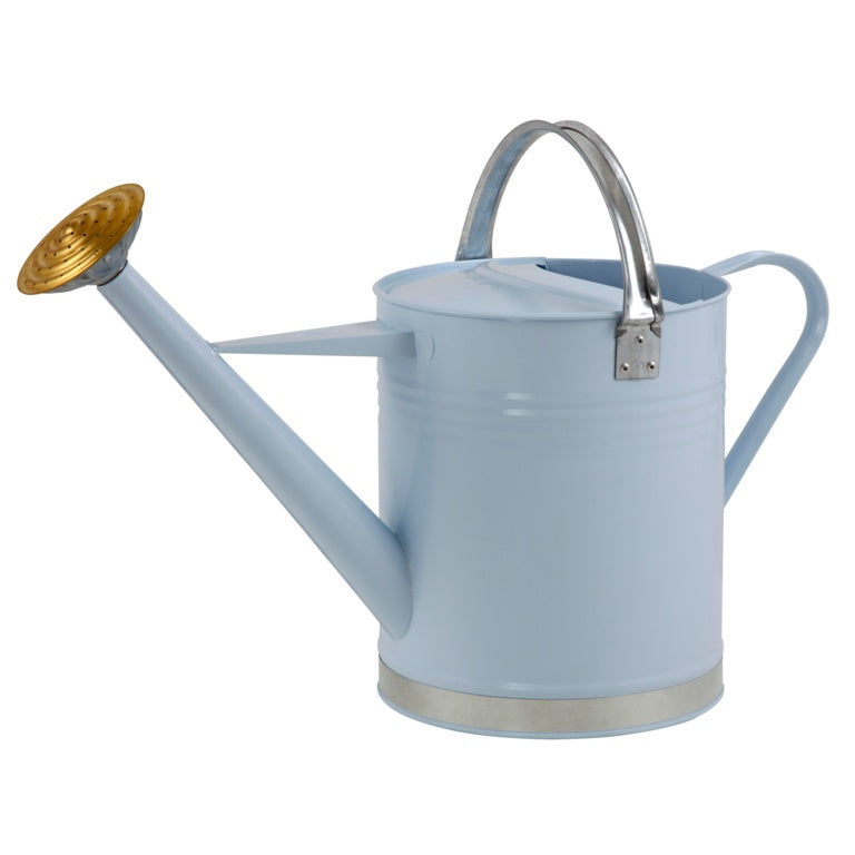 Ambassador Metal Watering Can Blue 2 Gallon