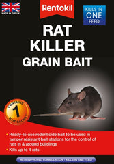 Rentokil Rat Killer Grain Bait 3 Sachet