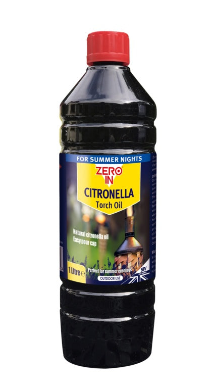 Zero In Citronella Torch Oil 1L