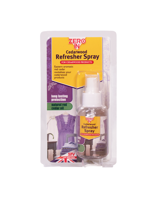 Zero In Cedarwood Refresher Spray 75ml