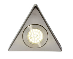 Culina Fonte LED Mains Voltage Triangular Cabinet Light 3000k Warm White
