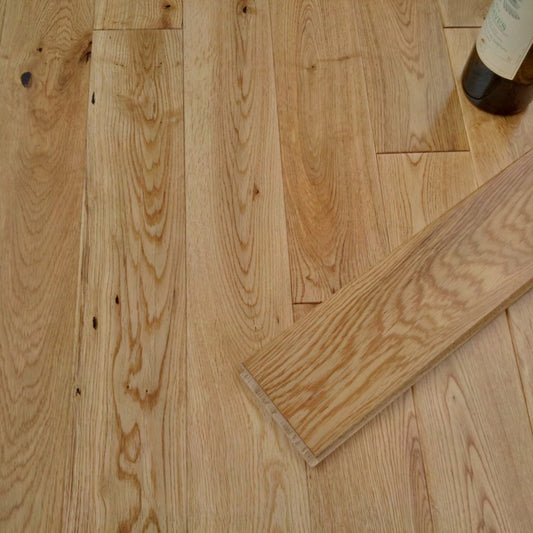 Y.T.D Limited Wide Thick Solid Oak Flooring 1.08m2 RANDOM LENGTH x 90mm x 18mm