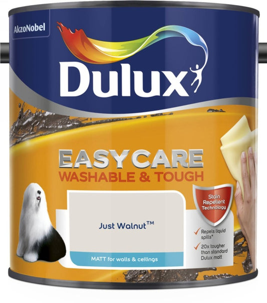 Dulux Easycare Matt 2.5L Just Walnut