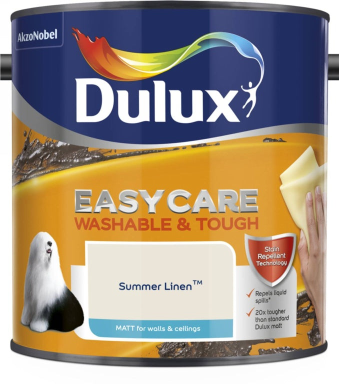 Dulux Easycare Matt 2.5L Blue Babe