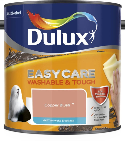 Dulux Easycare Matt 2.5L Copper Blush