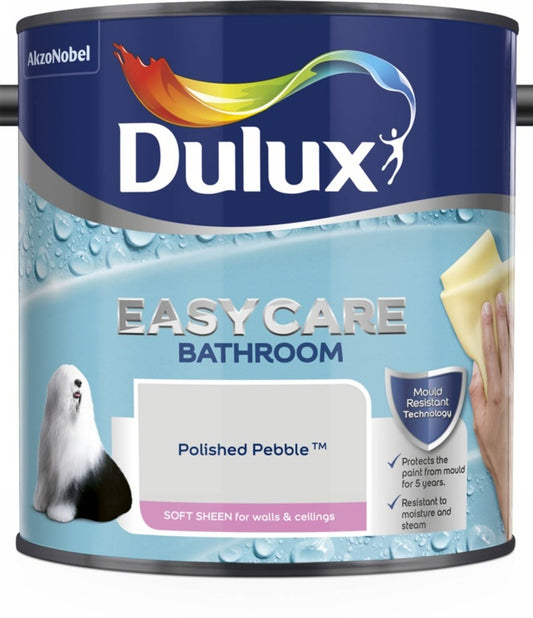 Dulux Easycare Bathroom Soft Sheen 2.5L Polished Pebble