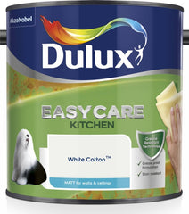 Dulux Easycare Kitchen Matt 2.5L White Cotton