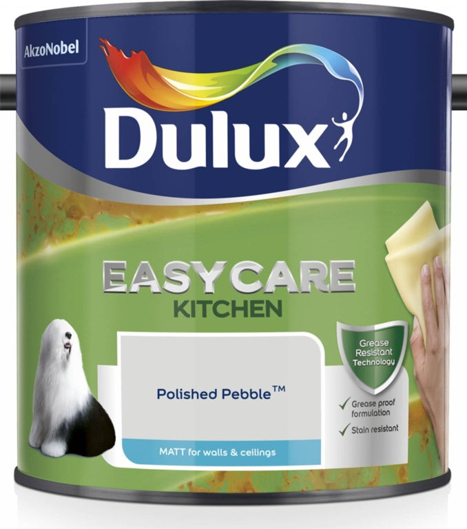 Dulux Easycare Kitchen Matt 2.5L White Cotton