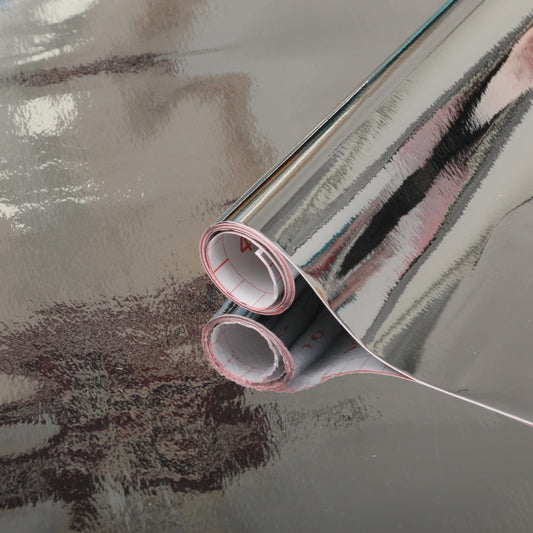d-c-fix® Self Adhesive Film Glossy Silver 45cm x 1.5m