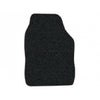 Streetwize Velour Carpet Mat Sets with Binding 4 Piece Black/Black
