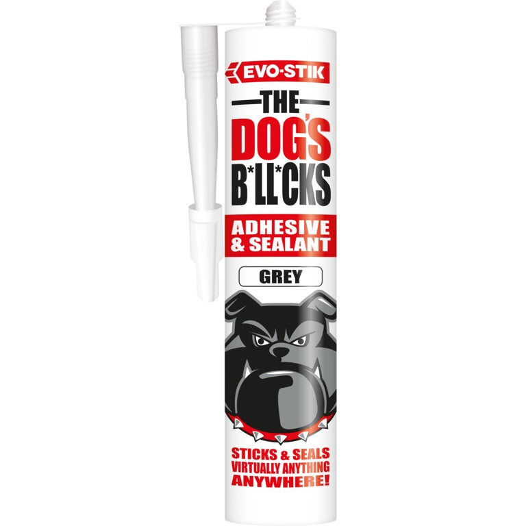 Evo-Stik The Dog's 2 In 1 Adhesive & Sealant 290ml Grey
