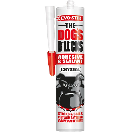 Evo-Stik The Dog's 2 In 1 Adhesive & Sealant 290ml Clear