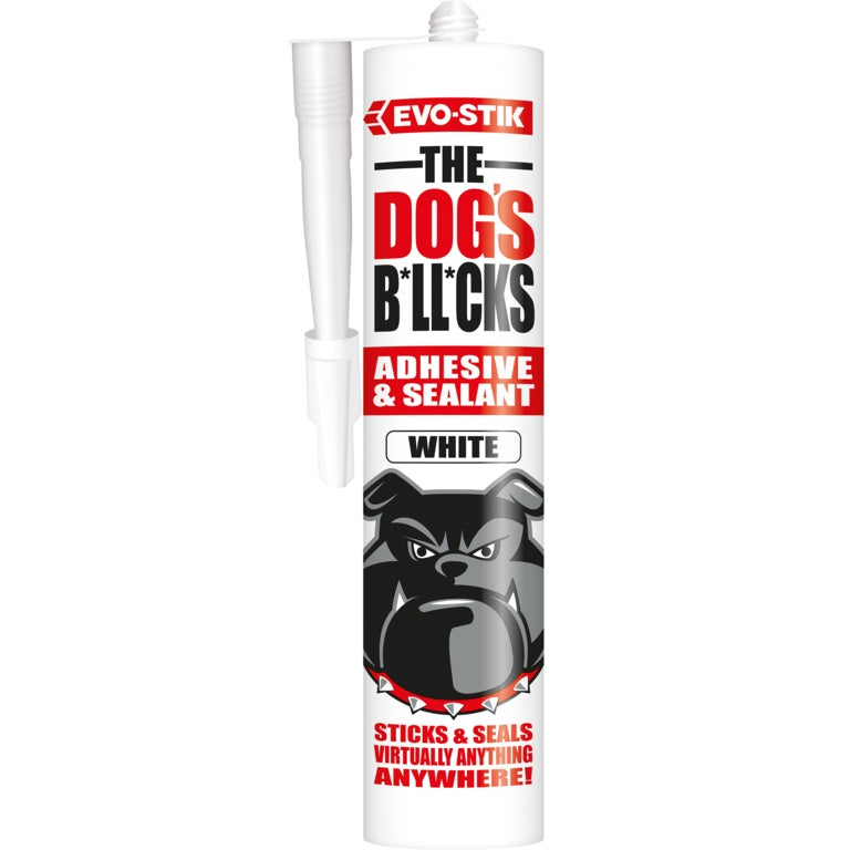 Evo-Stik The Dog's 2 In 1 Adhesive & Sealant 290ml White