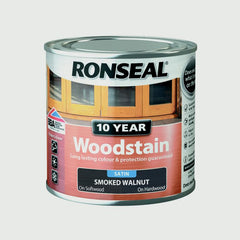 Ronseal 10 Year Woodstain Satin 250ml Oak