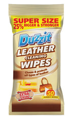 Duzzit Leather Cleaning Wipes 50 Pack