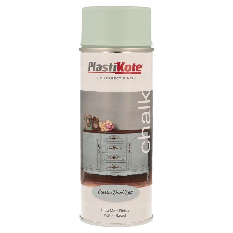 PlastiKote Chalk Spray Paint 400ml Antique White
