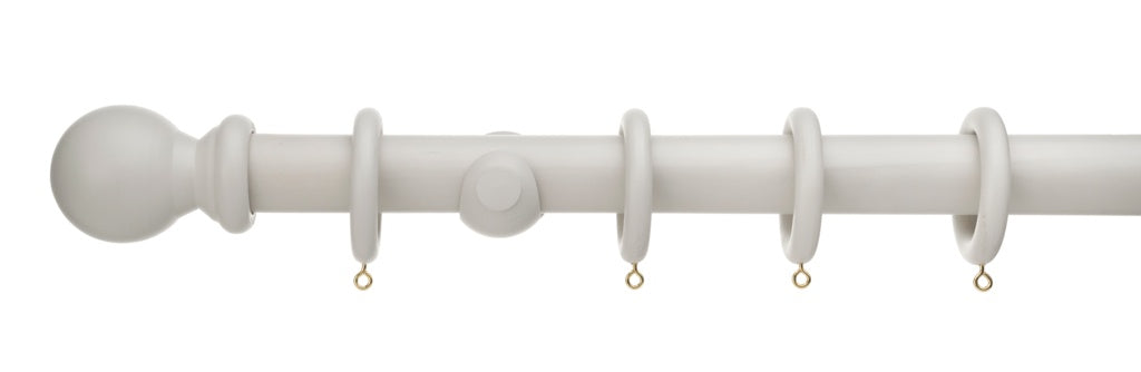 Universal 28mm Universal Wood Pole Kit Grey 240cm