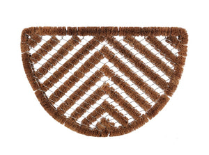 Groundsman Half Round Scraper Mat Length 60cm x Width 40cm.