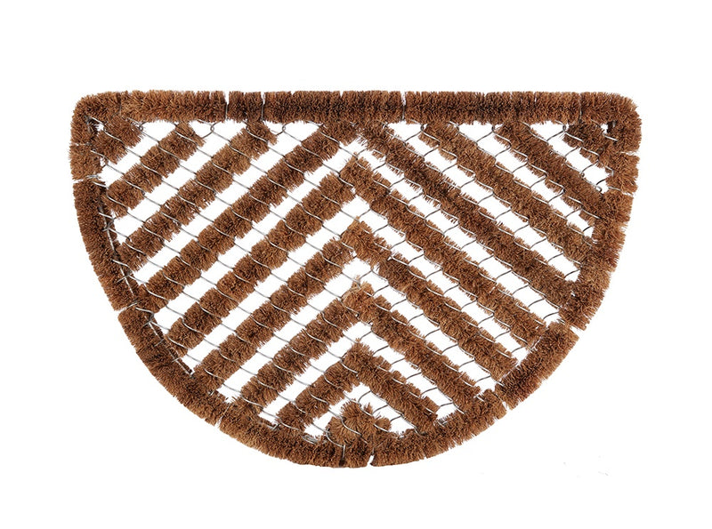 Groundsman Half Round Scraper Mat Length 60cm x Width 40cm.