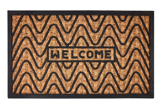 Groundsman Rubber & Coir Mat 75 x 45cm