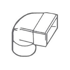 Manrose Elbow Male Connector 100mm