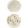 Securlec 4 Terminal Junction Box White 20A 80mm