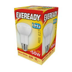 Eveready LED R63 E27 7W 600 Lumen Warm White 3000k