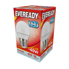 Eveready LED Golf 6w 470lm Warm White 3000k E27