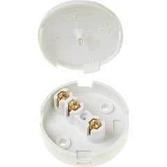 Securlec 3 Terminal Junction Box White 30A 90mm