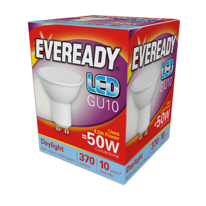 Eveready LED GU10 5W 370lm Daylight 6500k