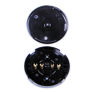Securlec 4 Terminal Junction Box Black 20A 80mm