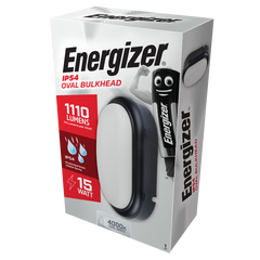 Energizer LED Oval Bulkhead IP54 15w 4000k Cool White