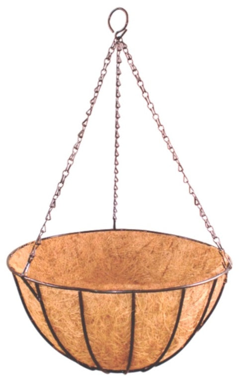 Ambassador Hanging Basket With Coco Liner 16"