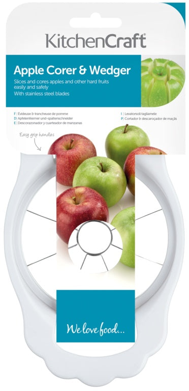 KitchenCraft Apple Corer And Wedger Stainless Steel Blade