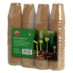 Ambassador Round Fibre Pots 6cm Pack 96