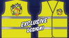 Yellowstone Hi-Vis Safety Waistcoat Kids One Size