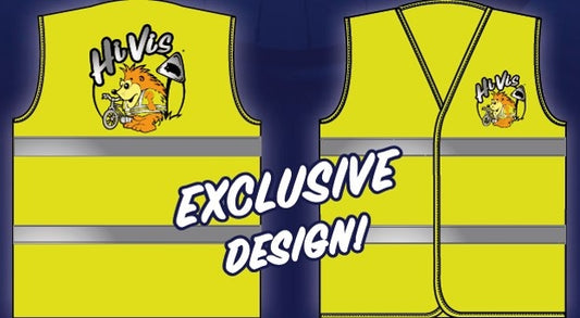 Yellowstone Hi-Vis Safety Waistcoat Kids One Size